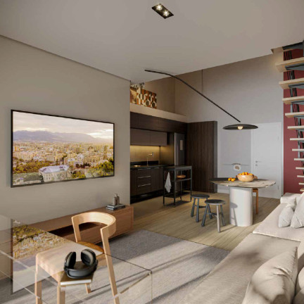 Imagem Kitnet com 1 Quarto à Venda, 30 m² em Campo Comprido - Curitiba