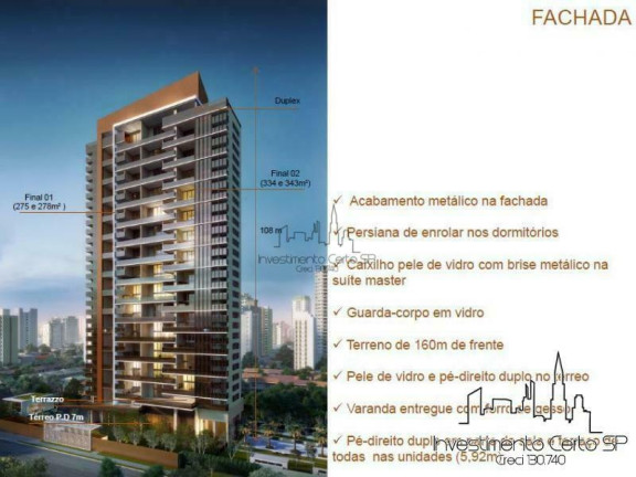 Imagem Apartamento com 4 Quartos à Venda, 275 m² em Vila Olímpia - São Paulo Imagem Apartamento com 4 Quartos à Venda, 275 m² em Vila Olímpia - São Paulo