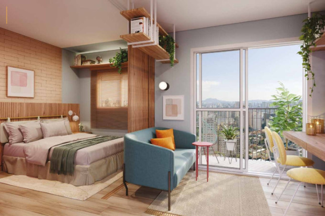 Imagem Apartamento com 1 Quarto à Venda, 29 m² em Pinheiros - São Paulo