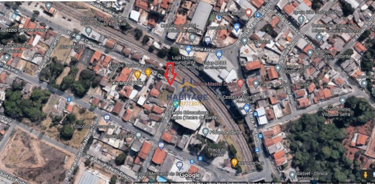 Imagem Terreno à Venda, 562 m² em Centro - Ibirité