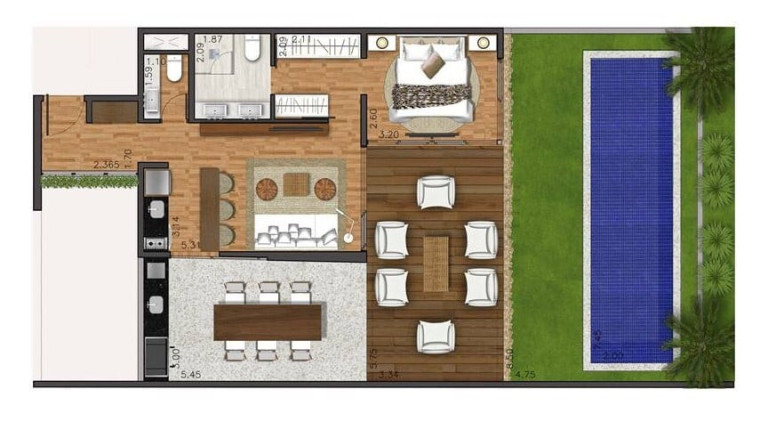 Imagem Cobertura com 2 Quartos à Venda, 126 m² em Moema - São Paulo