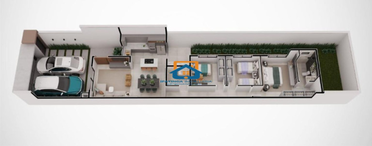 Imagem Casa com 3 Quartos à Venda, 113 m² em Residencial Porto Seguro - Caratinga