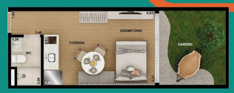 Imagem Apartamento com 1 Quarto à Venda, 34 m² em Campo Belo - São Paulo Imagem Apartamento com 1 Quarto à Venda, 34 m² em Campo Belo - São Paulo
