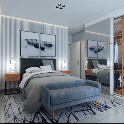 Imagem Apartamento com 2 Quartos à Venda, 72 m² em Canto Do Forte - Praia Grande