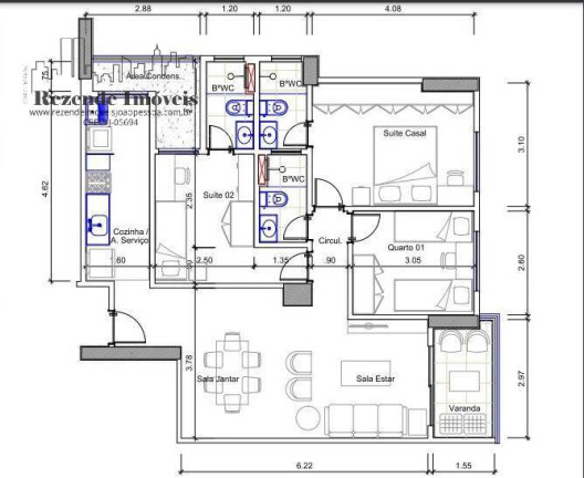 Imagem Apartamento com 3 Quartos à Venda, 89 m² em Aeroclube - João Pessoa Imagem Apartamento com 3 Quartos à Venda, 89 m² em Aeroclube - João Pessoa