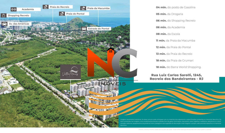 Foto do imóvel Apartamento com 2 Quartos à Venda, 50 m² em Recreio Dos Bandeirantes - Rio De Janeiro