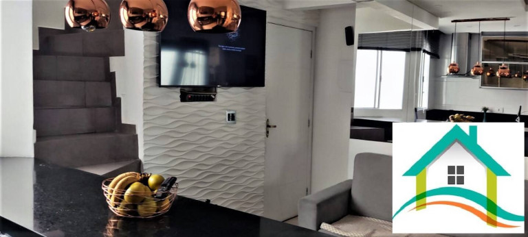 Imagem Cobertura com 2 Quartos à Venda, 70 m² em Vila Palmares - Santo André