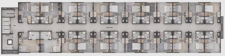 Imagem Apartamento com 1 Quarto à Venda, 17 m² em Cabo Branco - João Pessoa