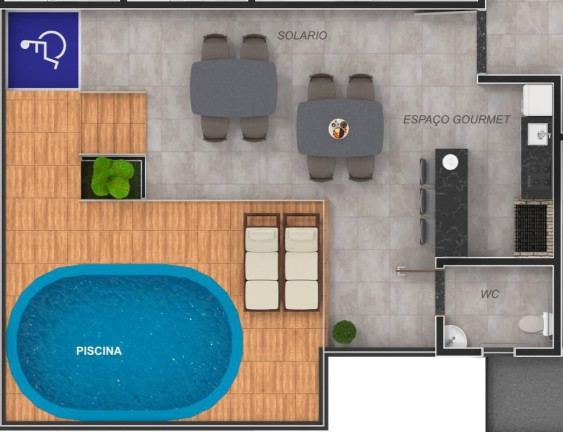Imagem Apartamento com 2 Quartos à Venda, 50 m² em Aeroclube - João Pessoa Imagem Apartamento com 2 Quartos à Venda, 50 m² em Aeroclube - João Pessoa