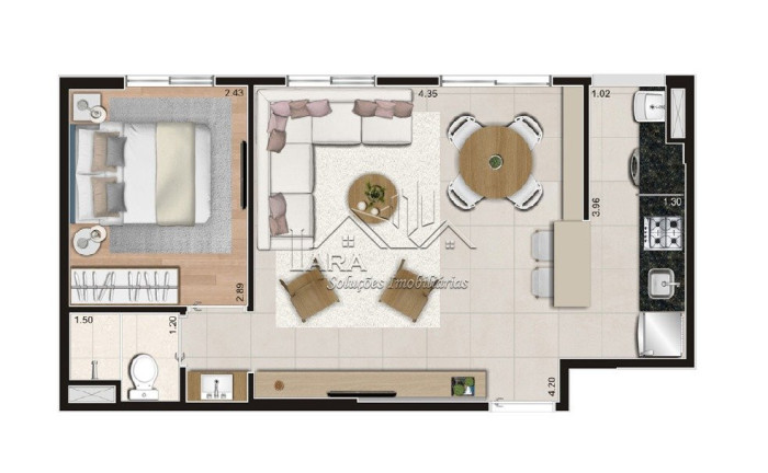 Imagem Apartamento com 1 Quarto à Venda, 38 m² em Vila Ré - São Paulo Imagem Apartamento com 1 Quarto à Venda, 38 m² em Vila Ré - São Paulo
