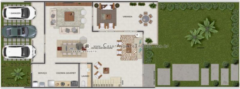 Imagem Casa com 3 Quartos à Venda, 229 m²