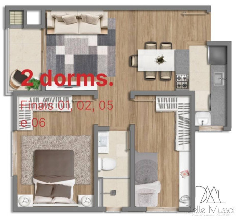 Imagem Apartamento com 2 Quartos à Venda, 54 m² em Nossa Senhora De Fátima - Caxias Do Sul Imagem Apartamento com 2 Quartos à Venda, 54 m² em Nossa Senhora De Fátima - Caxias Do Sul