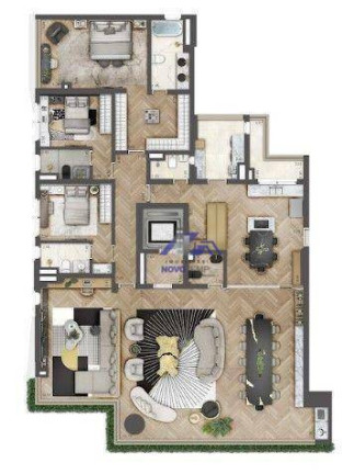 Imagem Apartamento com 4 Quartos à Venda, 246 m² em Chácara Klabin - São Paulo