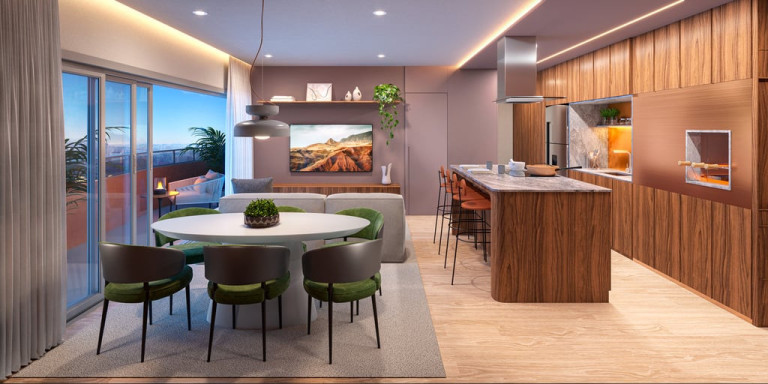 Imagem Apartamento com 1 Quarto à Venda, 55 m² em Batel - Curitiba