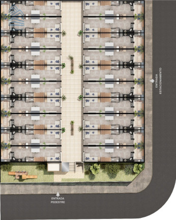 Imagem Sobrado com 2 Quartos à Venda, 78 m² em Campo Grande - São Paulo