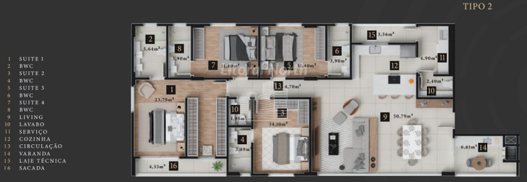 Imagem Apartamento com 4 Quartos à Venda, 175 m² em Centro - Balneário Camboriú