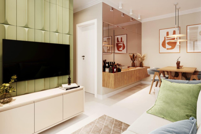 Imagem Apartamento com 2 Quartos à Venda, 48 m² em Bairro Alto - Curitiba