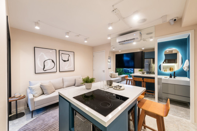 Imagem Apartamento com 2 Quartos à Venda, 33 m² em Pinheiros - São Paulo