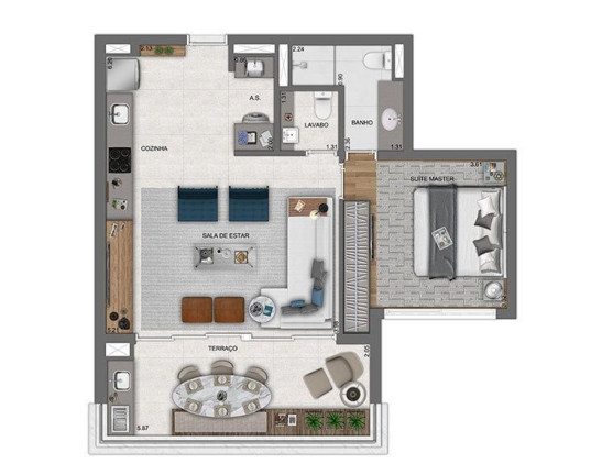 Apartamento com 3 Quartos à Venda, 140 m² em Vila Nova Conceição - São Paulo