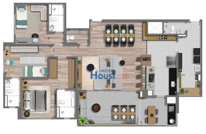 Imagem Apartamento com 3 Quartos à Venda, 133 m² em Vila Andrade - São Paulo Imagem Apartamento com 3 Quartos à Venda, 133 m² em Vila Andrade - São Paulo
