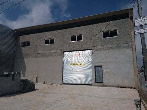 Galpão à Venda, 1.350 m² em Loteamento Industrial Coral - Mauá