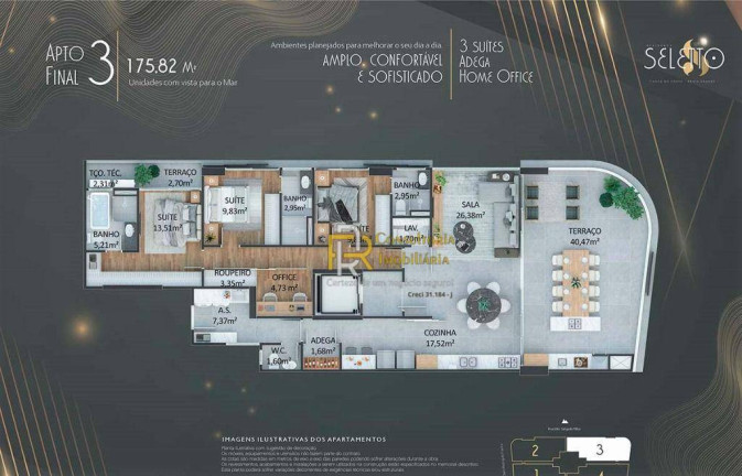 Imagem Apartamento com 3 Quartos à Venda, 144 m² em Canto Do Forte - Praia Grande Imagem Apartamento com 3 Quartos à Venda, 144 m² em Canto Do Forte - Praia Grande