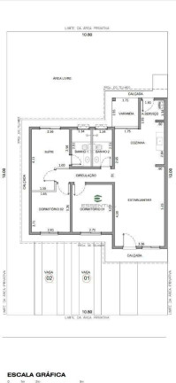 Imagem Casa com 3 Quartos à Venda, 77 m² em Centro - Bady Bassitt