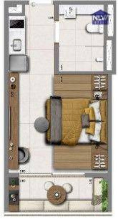 Studio com 1 Quarto à Venda, 29 m² em Butantã - São Paulo