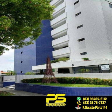 Imagem Apartamento com 1 Quarto à Venda, 50 m² em Brisamar - João Pessoa Imagem Apartamento com 1 Quarto à Venda, 50 m² em Brisamar - João Pessoa