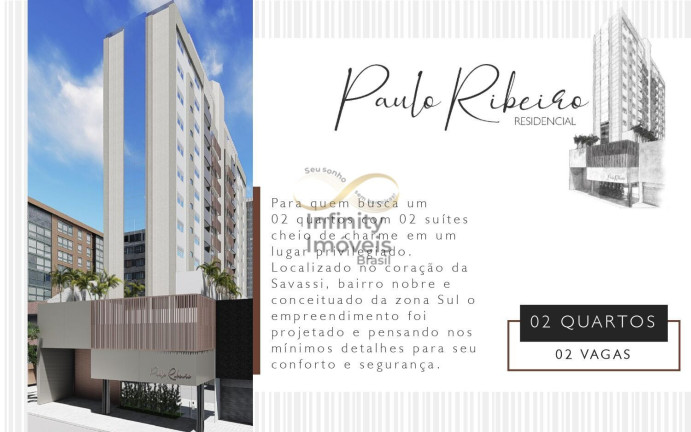Imagem Apartamento com 2 Quartos à Venda, 57 m² em Savassi - Belo Horizonte