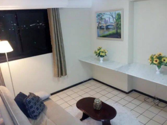 Imagem Apartamento com 1 Quarto para Alugar, 35 m² em Boa Viagem - Recife