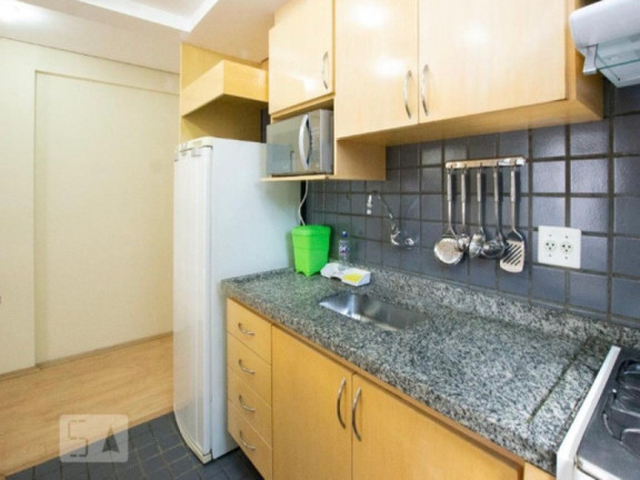 Imagem Flat com 1 Quarto para Alugar, 55 m² em Moema - São Paulo