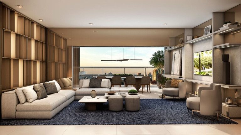 Imagem Apartamento com 3 Quartos à Venda, 136 m² em Jardim Aurélia - São Paulo