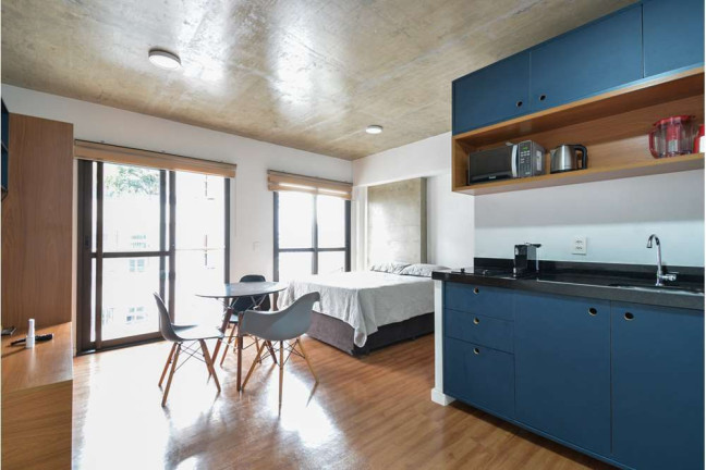 Foto do imóvel Apartamento com 1 Quarto à Venda, 33 m² em República - São Paulo