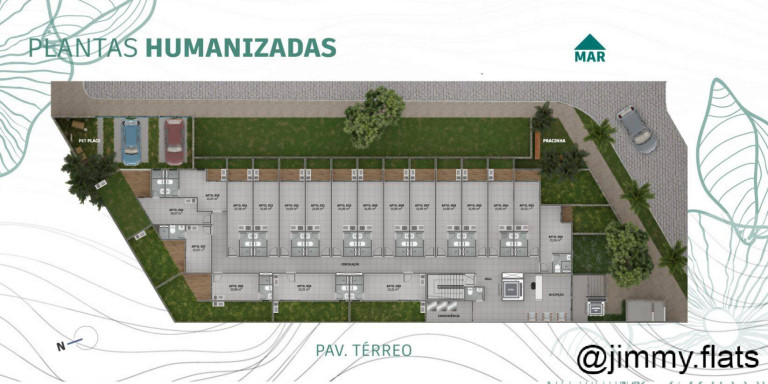 Imagem Apartamento com 1 Quarto à Venda, 21 m² em Centro, Porto De Galinhas - Ipojuca