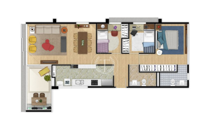 Imagem Apartamento com 2 Quartos à Venda, 84 m² em Perdizes - São Paulo