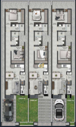 Imagem Casa com 1 Quarto à Venda, 68 m² em Joaia Loteamento Flora E Flora - Tijucas