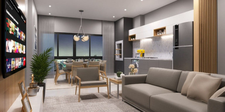 Imagem Apartamento com 2 Quartos à Venda, 60 m² em São João - Itajaí