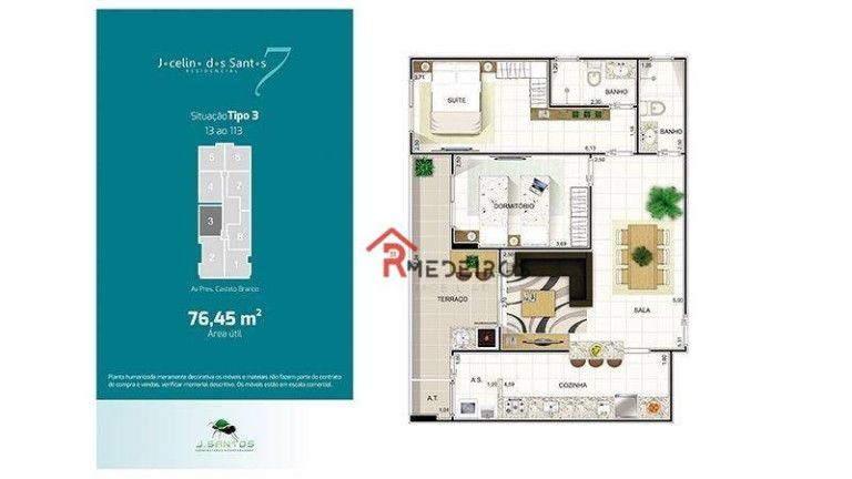 Imagem Apartamento com 2 Quartos à Venda, 76 m² em Mirim - Praia Grande Imagem Apartamento com 2 Quartos à Venda, 76 m² em Mirim - Praia Grande