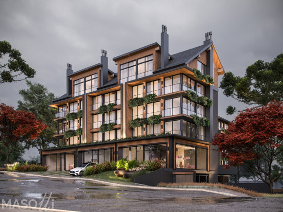 Apartamento com 2 Quartos à Venda, 8.197 m² em Centro - Gramado