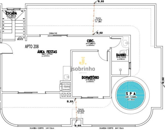 Cobertura com 3 Quartos à Venda, 206 m² em Centro - Bombinhas
