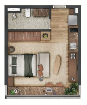 Imagem Apartamento com 1 Quarto à Venda, 33 m² em Pinheiros - São Paulo Imagem Apartamento com 1 Quarto à Venda, 33 m² em Pinheiros - São Paulo