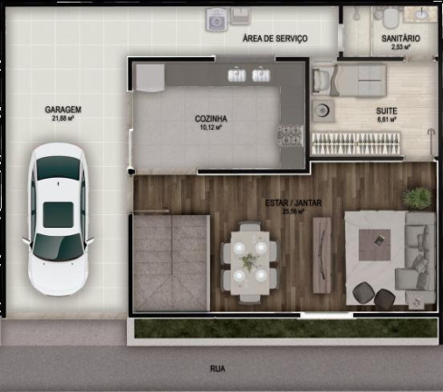 Imagem Casa com 4 Quartos à Venda, 127 m² em Buraquinho - Lauro De Freitas
