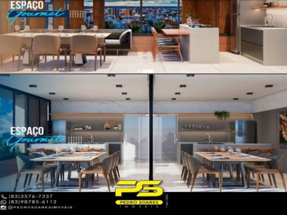 Imagem Apartamento com 1 Quarto à Venda, 36 m² em Intermares - Cabedelo