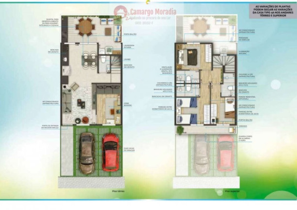 Imagem Casa de Condomínio com 3 Quartos à Venda, 95 m² em Jardim Modelo - Suzano