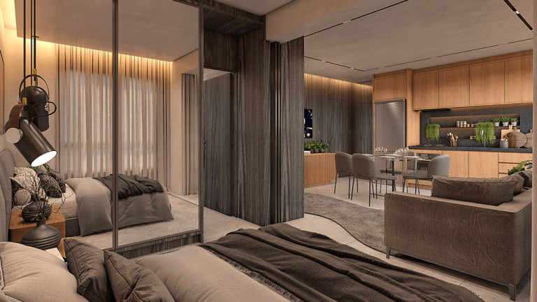 Imagem Imóvel com 1 Quarto à Venda, em Setor Oeste - Goiânia Imagem Imóvel com 1 Quarto à Venda, em Setor Oeste - Goiânia