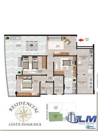 Imagem Imóvel com 2 Quartos à Venda, 82 m² em Praia Do Morro - Guarapari