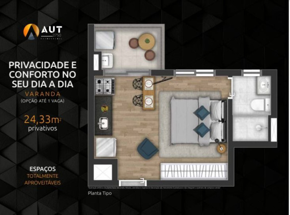 Imagem Apartamento com 2 Quartos à Venda, 38 m² em Centro - Osasco