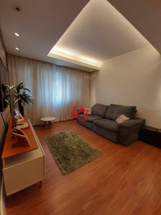 Apartamento com 2 Quartos à Venda, 110 m² em Gonzaga - Santos