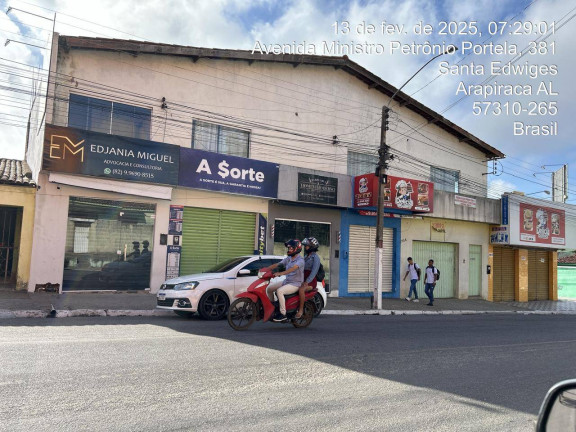 Sala Comercial à Venda, 290 m² em Santa Edwiges - Arapiraca
